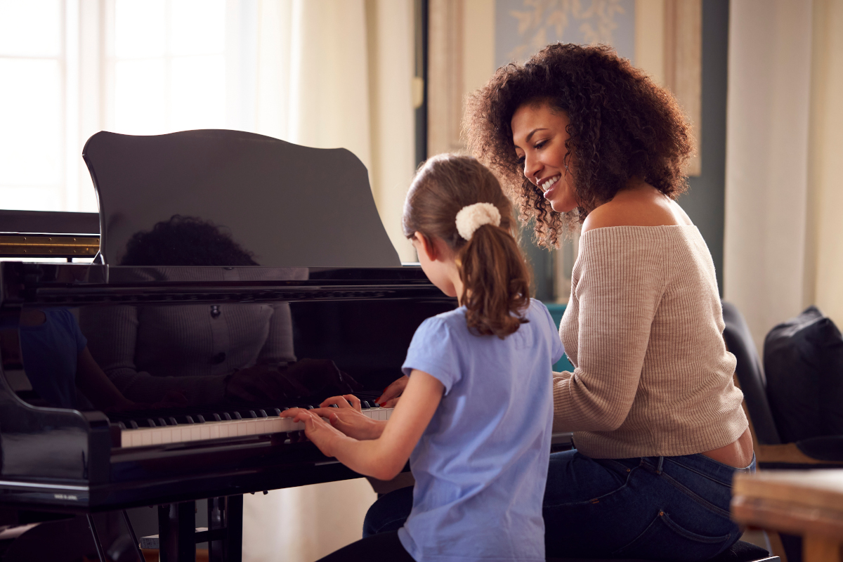 piano lesson